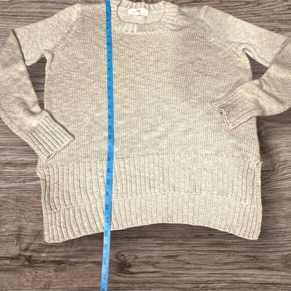 Stitch Fix PINQUE Tan Crewneck Sweater Size Small - Picture 7 of 9